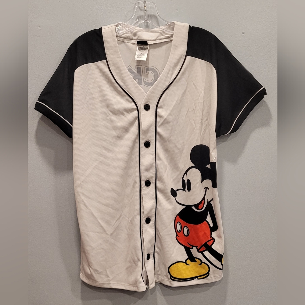 Disney Mickey Mouse Jersey, Size Medium